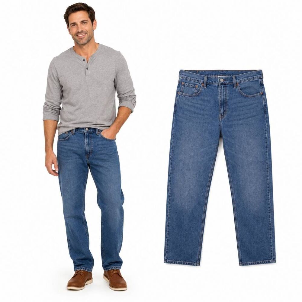 Levi’s 505 Straight Leg Jeans Blue W38 L30